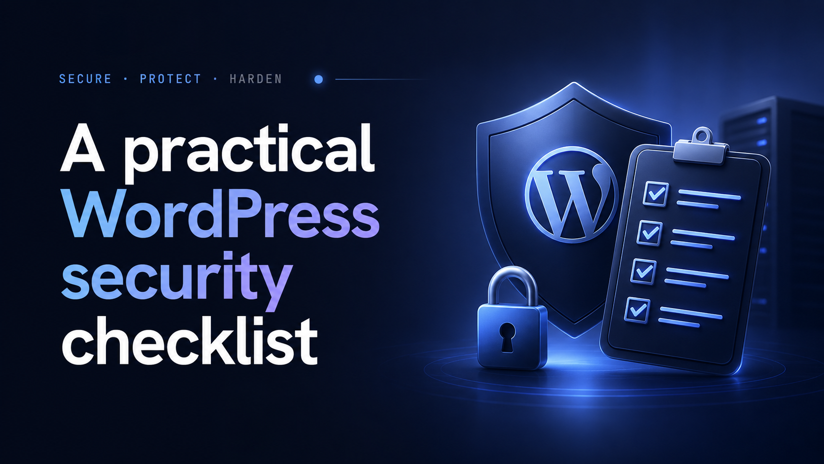 WordPress website security monitoring and maintenance