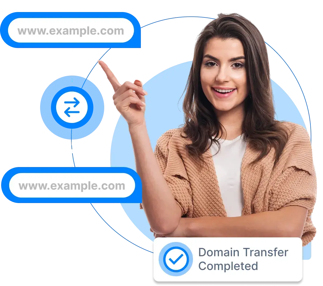 Hosting migration control panel and transfer tools