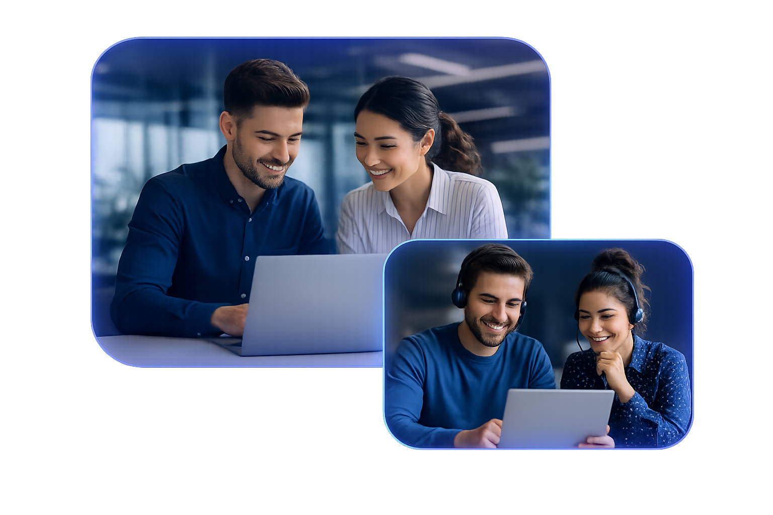 SeekaHost customers and support team collaborating online